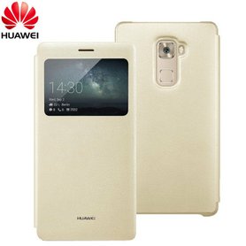 Pouzdro Huawei S-View Champagne Gold Mate S